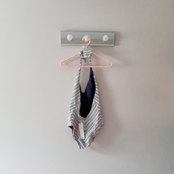 NWT Pilyq striped chevron print one piece swimsuit - Picture 4 of 5